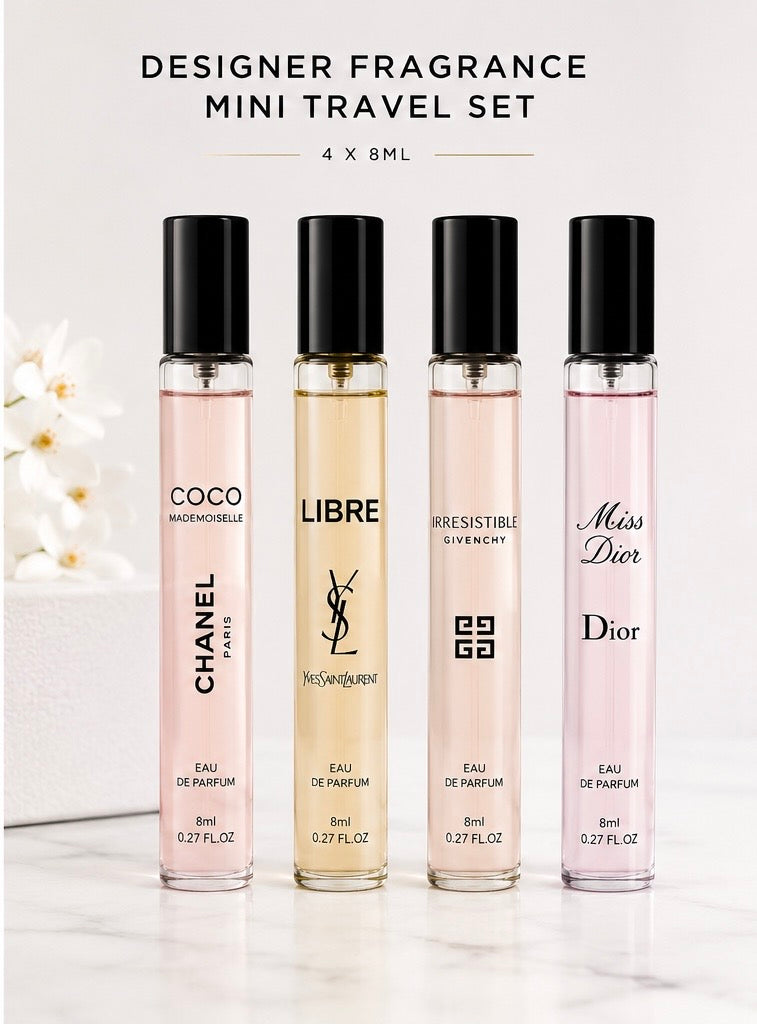 Designer Perfume Bundle – 4 Iconic Women’s Fragrances (Coming Soon)